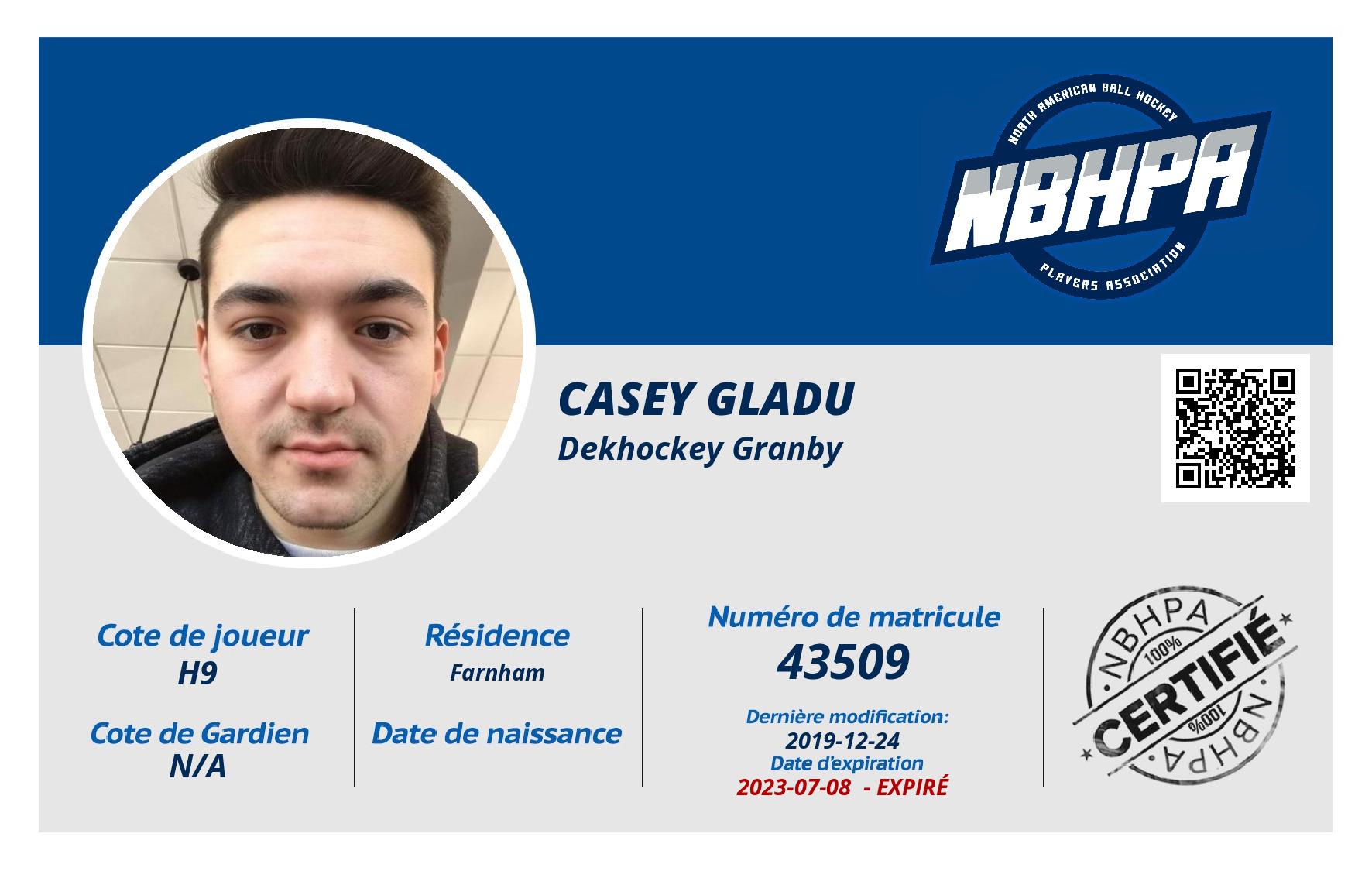 Casey Gladu