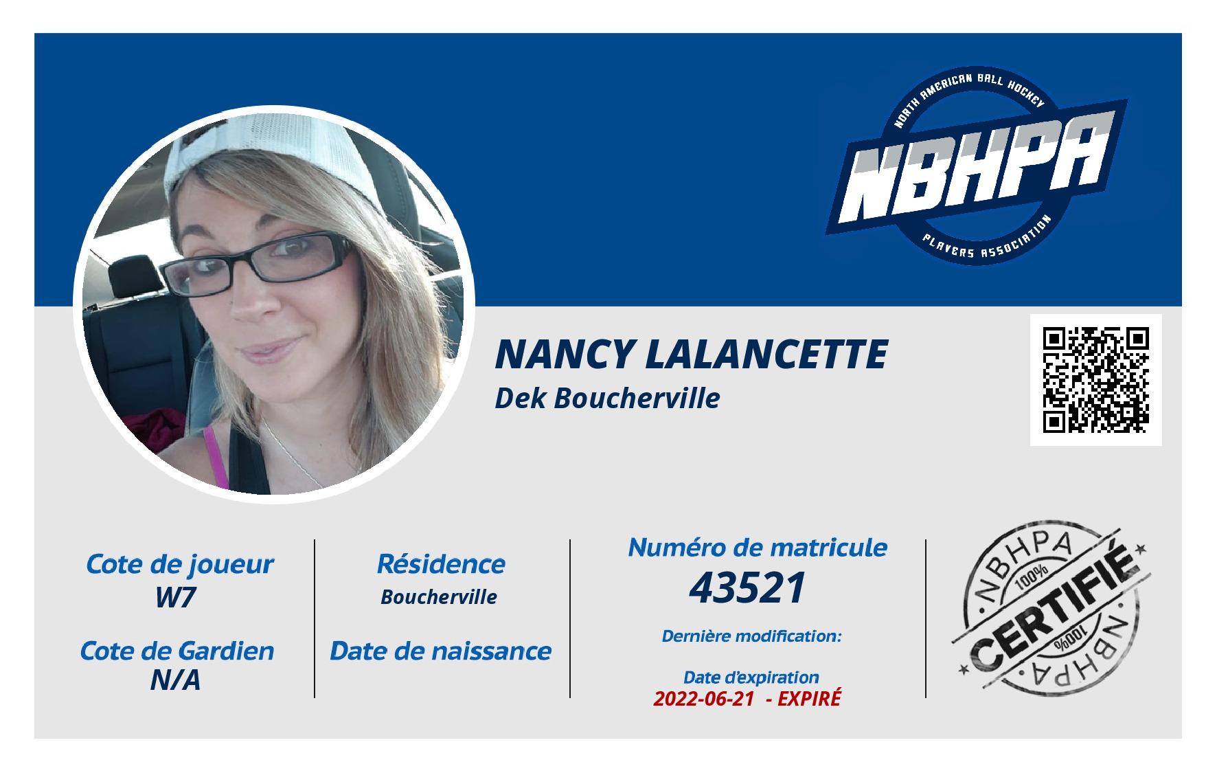Nancy Lalancette