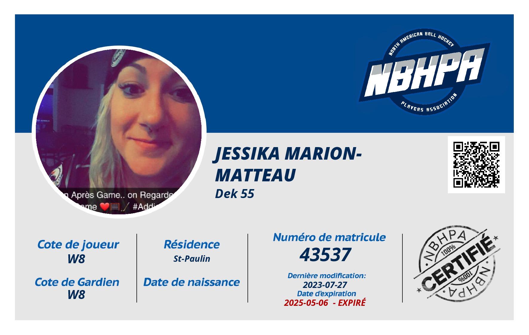 Jessika Marion-Matteau