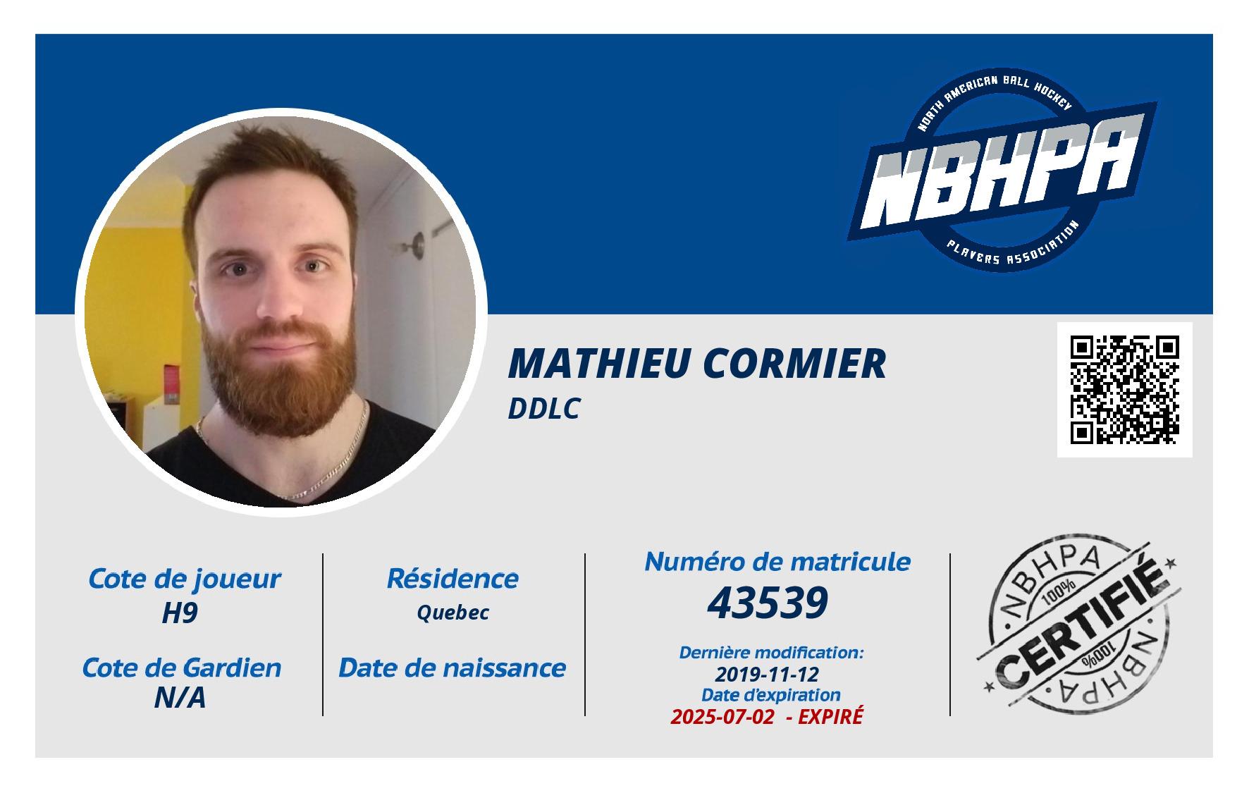 Mathieu Cormier