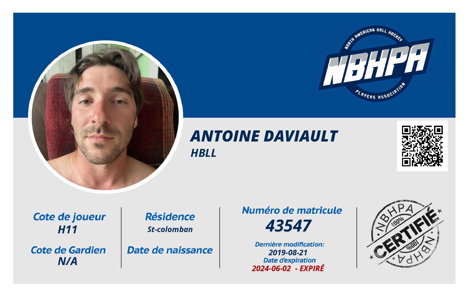 Antoine Daviault 
