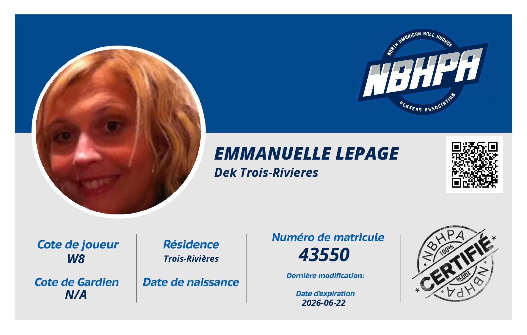 Emmanuelle Lepage