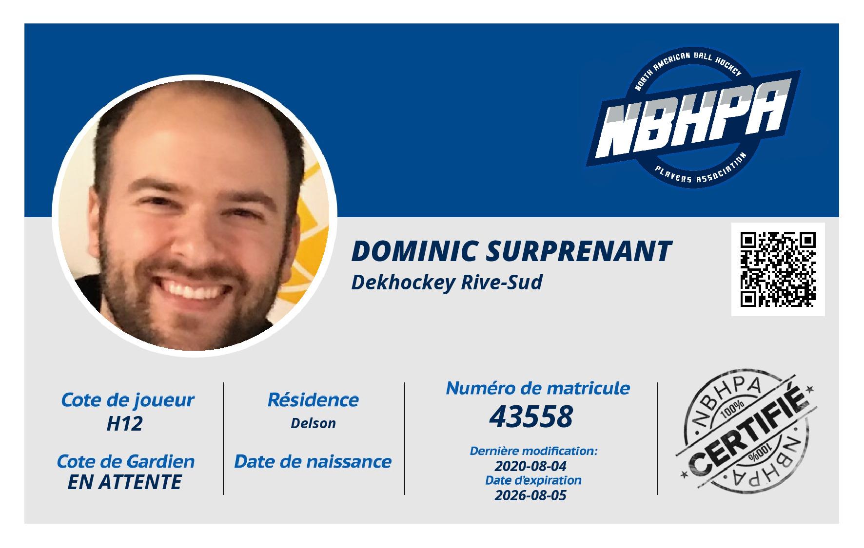 Dominic Surprenant