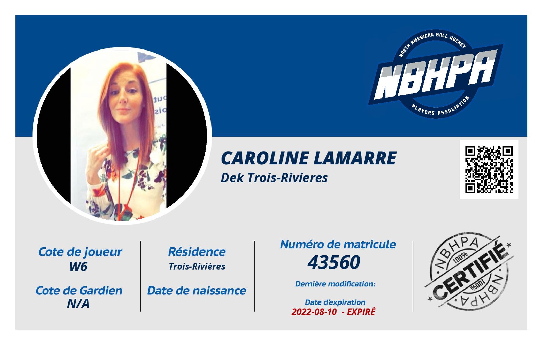 Caroline Lamarre