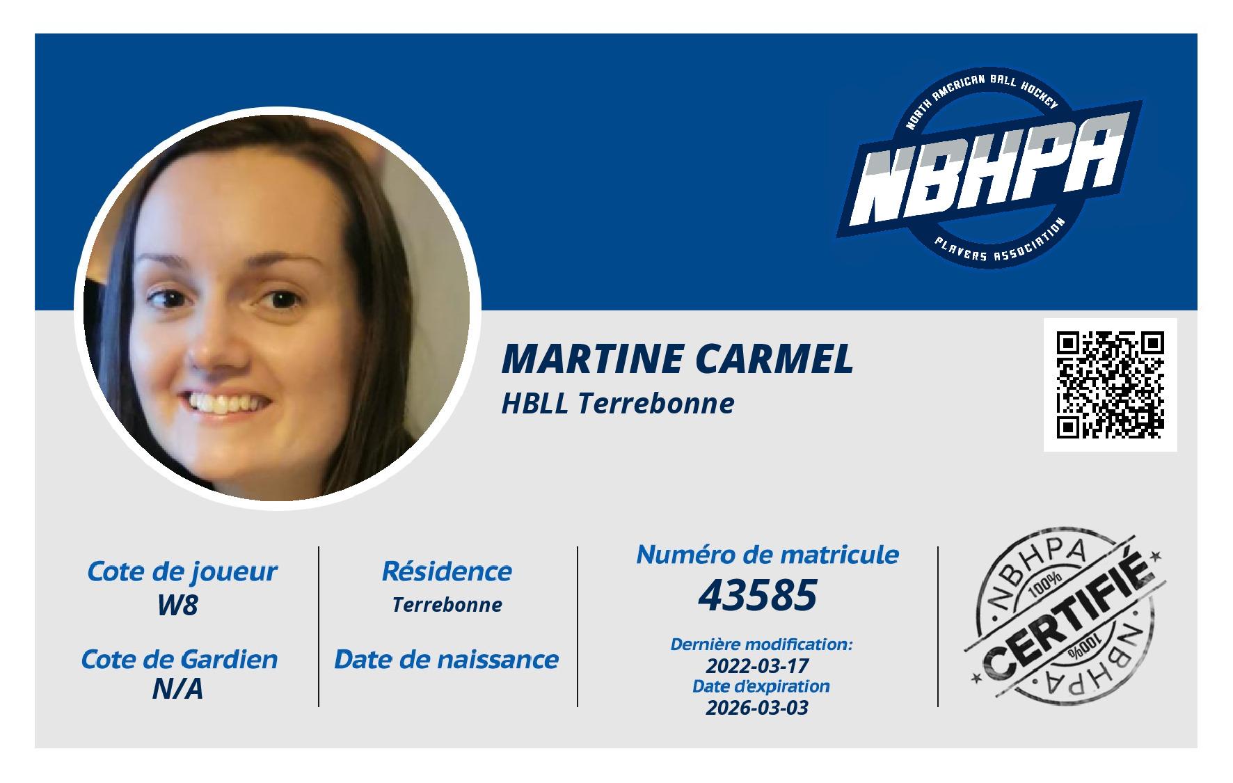 Martine Carmel