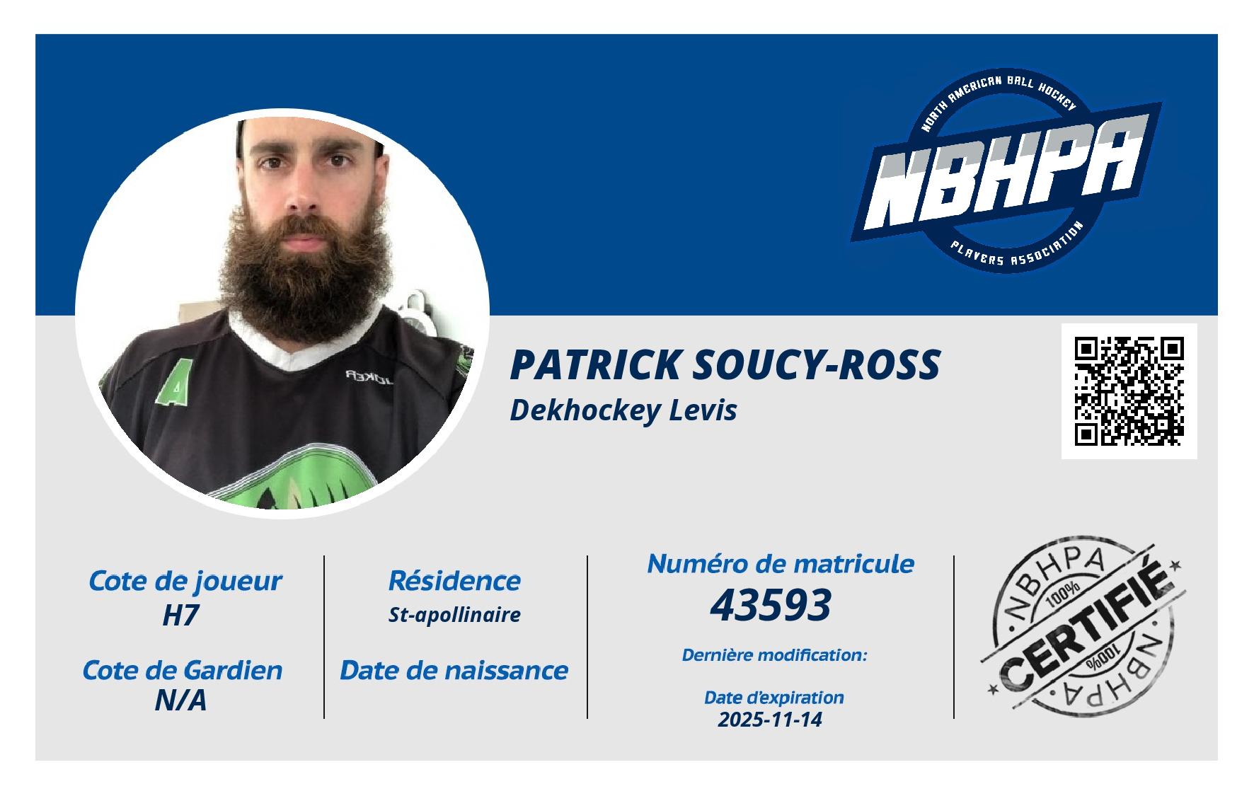 Patrick Soucy-Ross