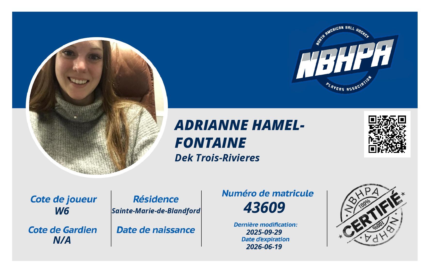 Adrianne Hamel-Fontaine