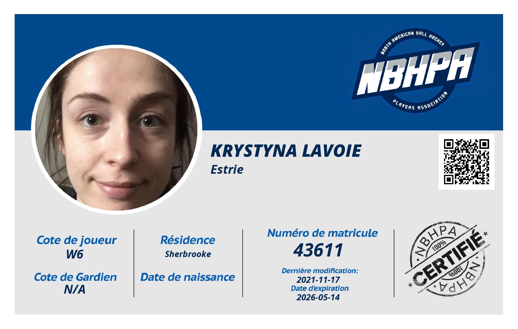 Krystyna Lavoie