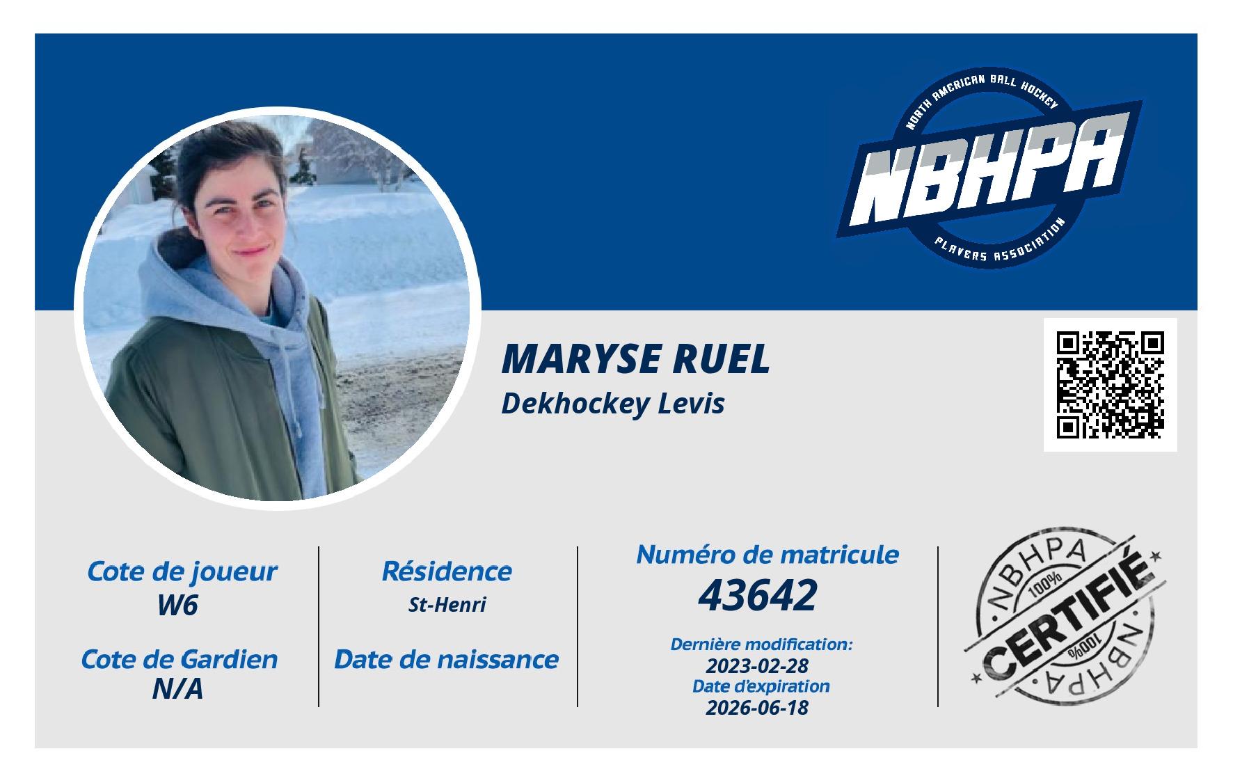 Maryse Ruel
