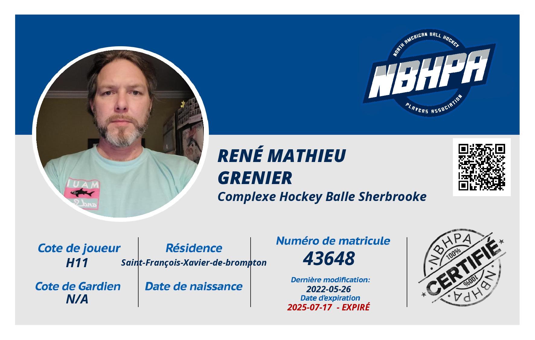 René Mathieu Grenier