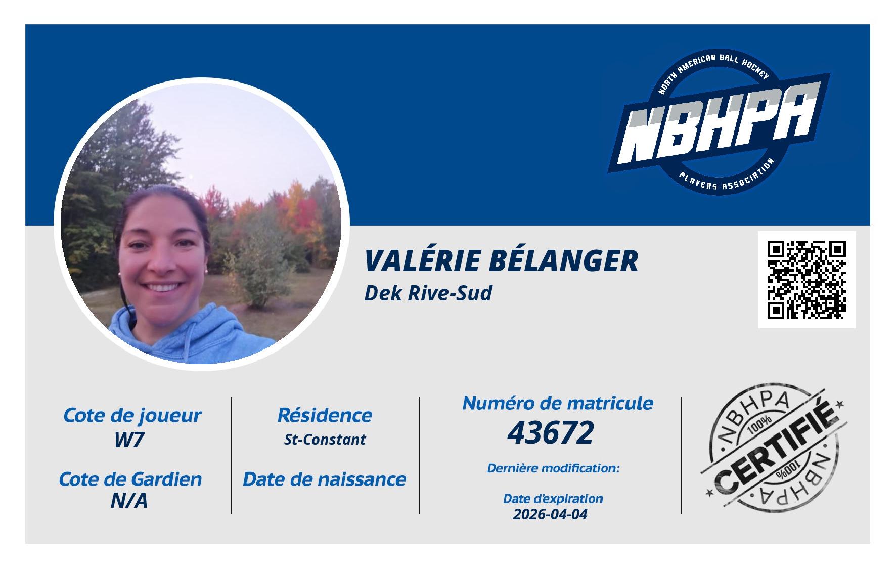 Valérie Bélanger