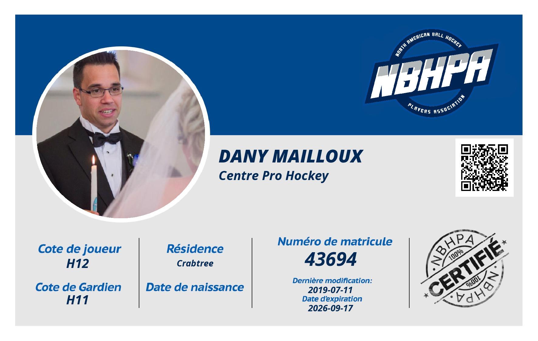 Dany Mailloux