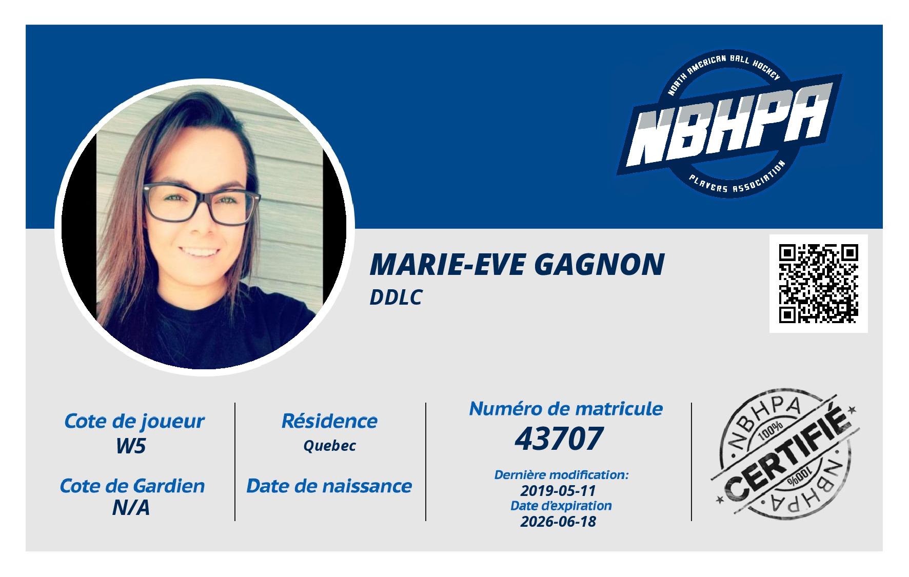 Marie-Eve Gagnon