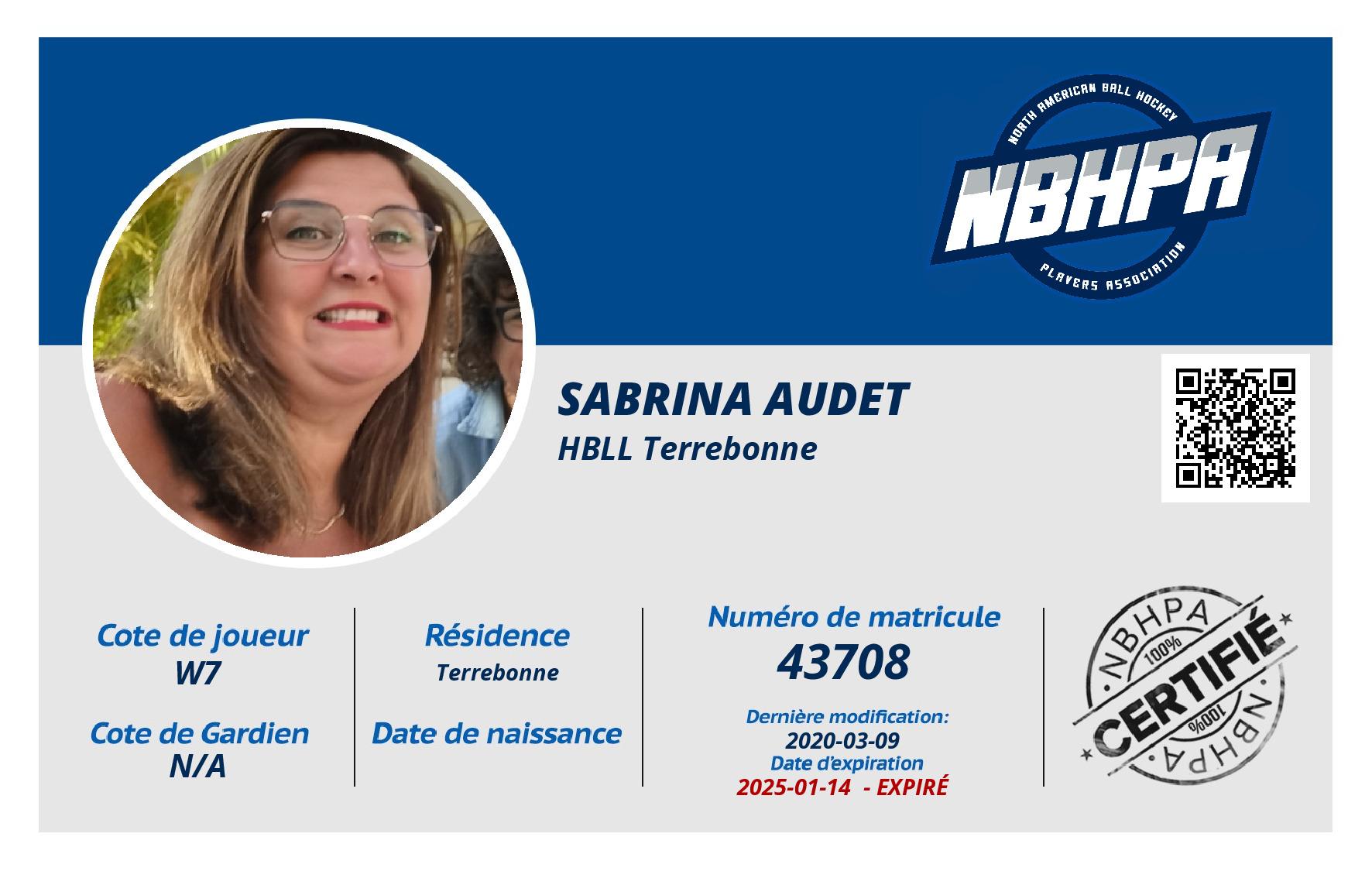Sabrina Audet