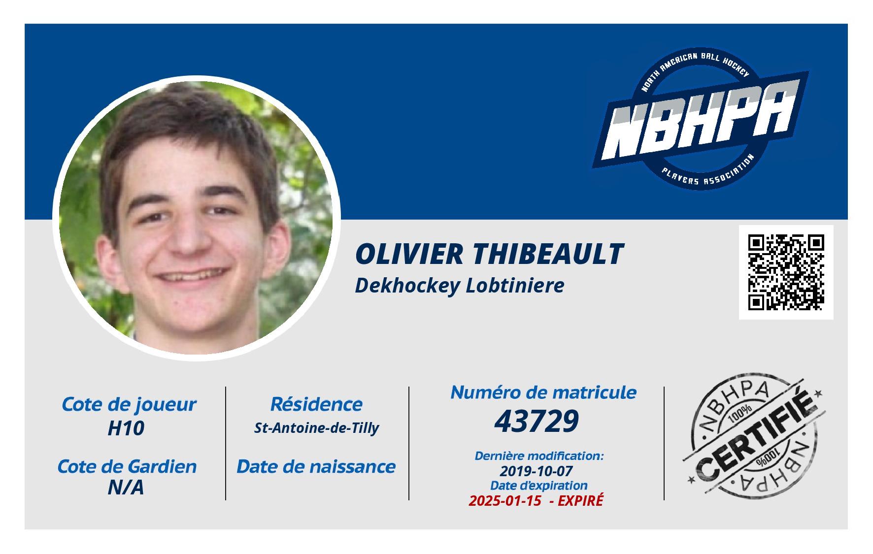 Olivier Thibeault