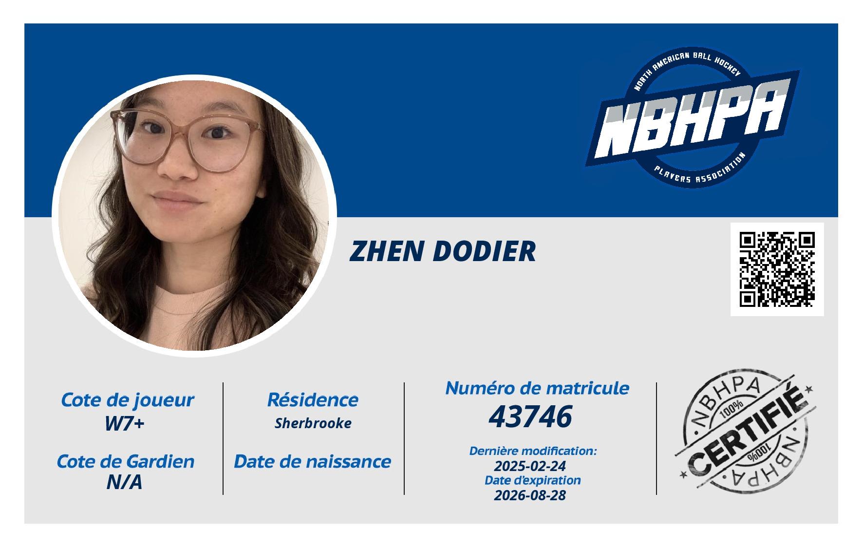 Zhen Dodier