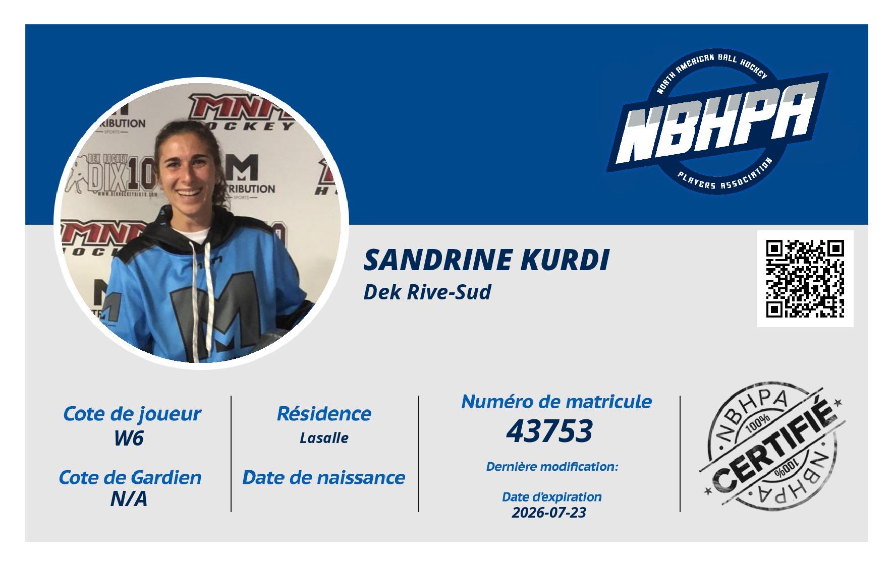 Sandrine Kurdi