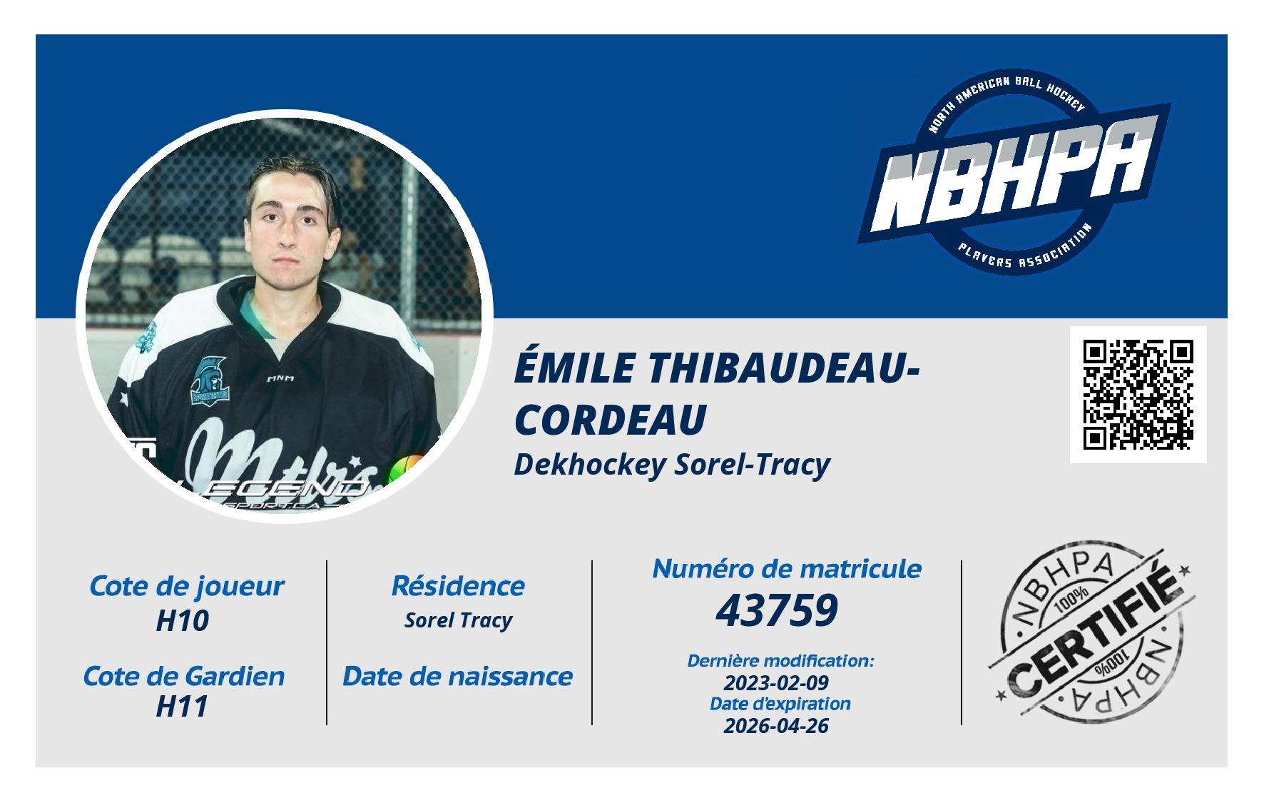 Émile Thibaudeau-Cordeau