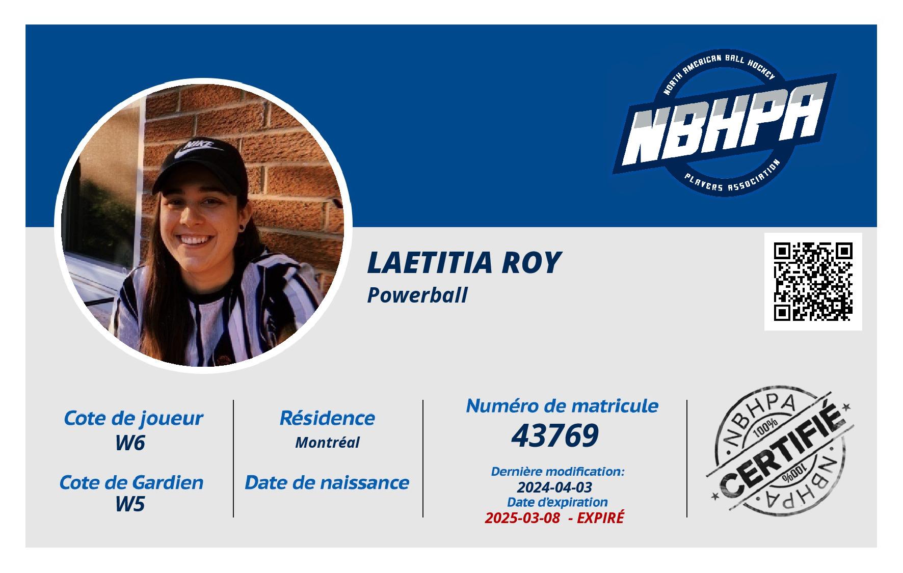 Laetitia Roy