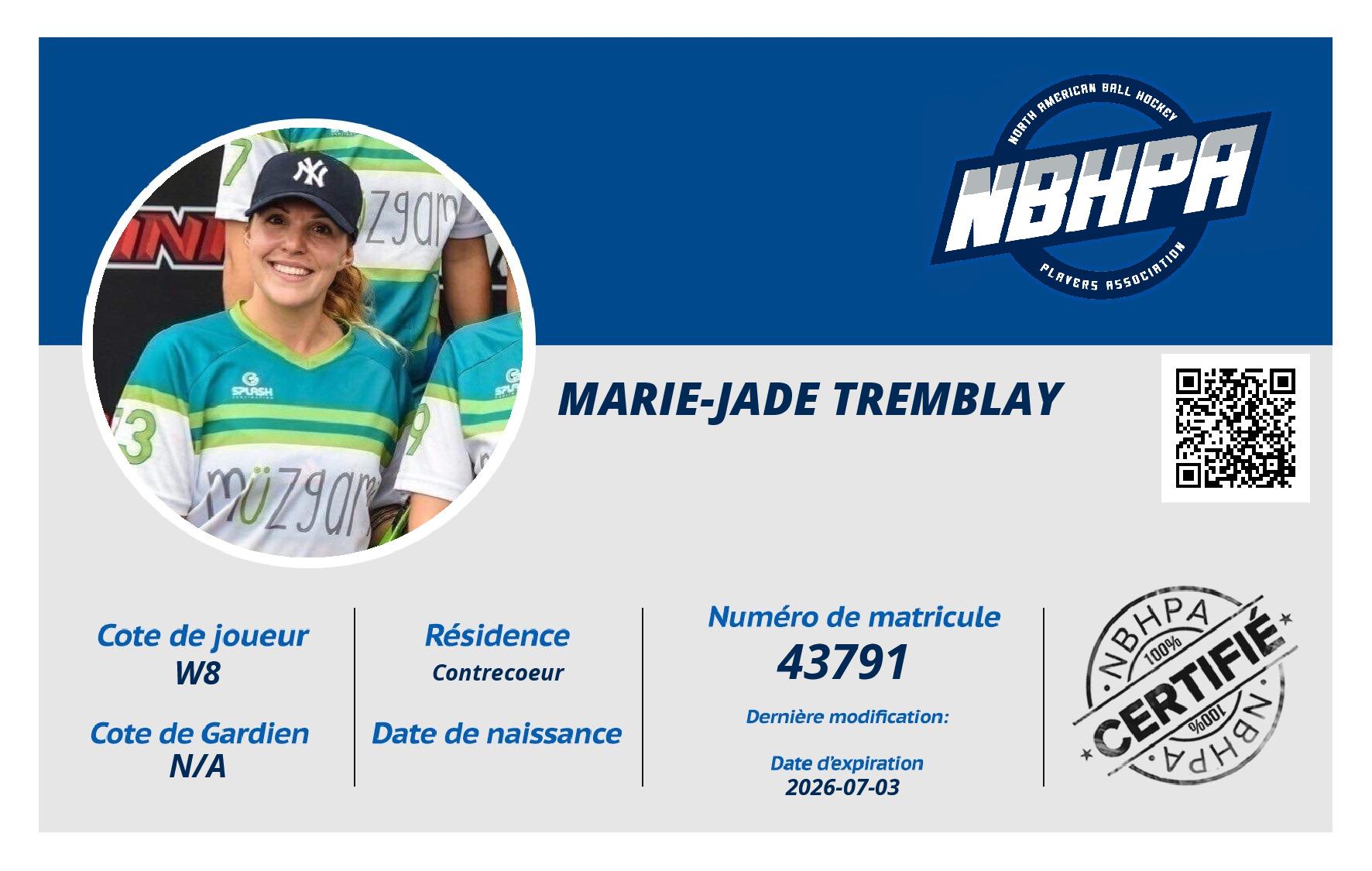 Marie-Jade Tremblay