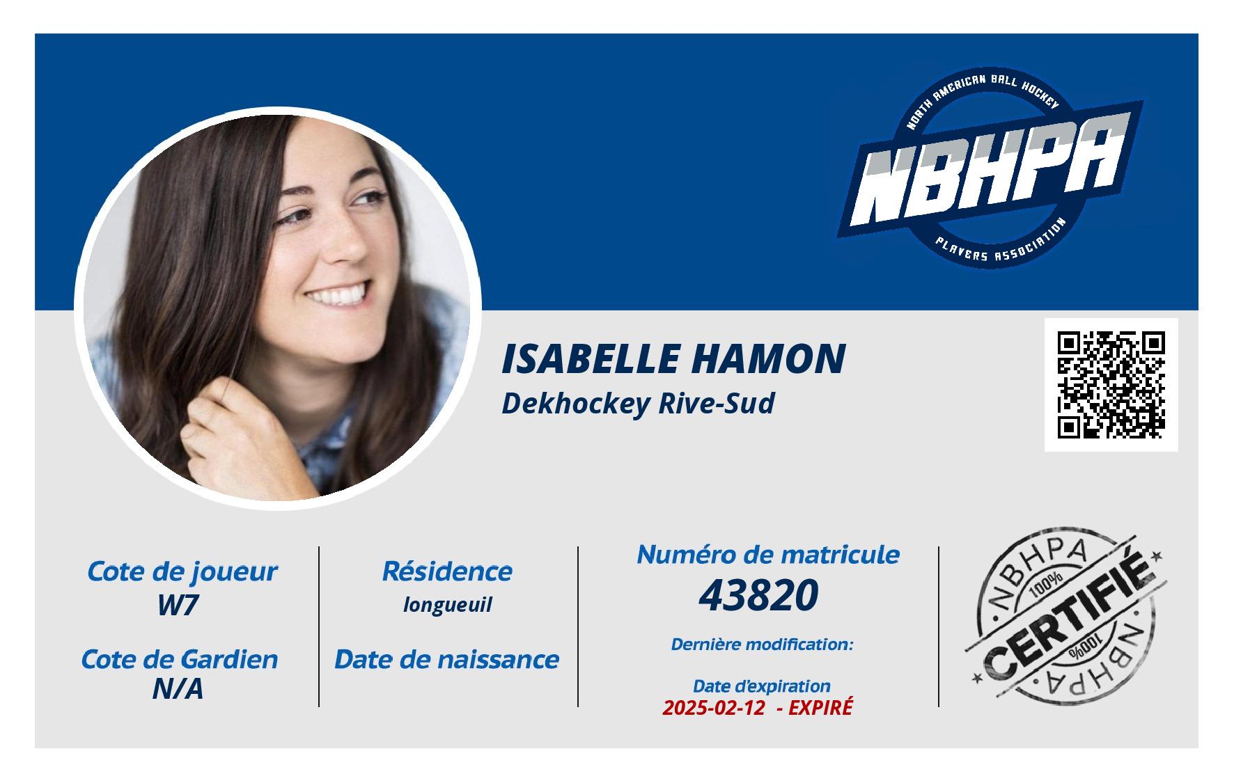 Isabelle Hamon