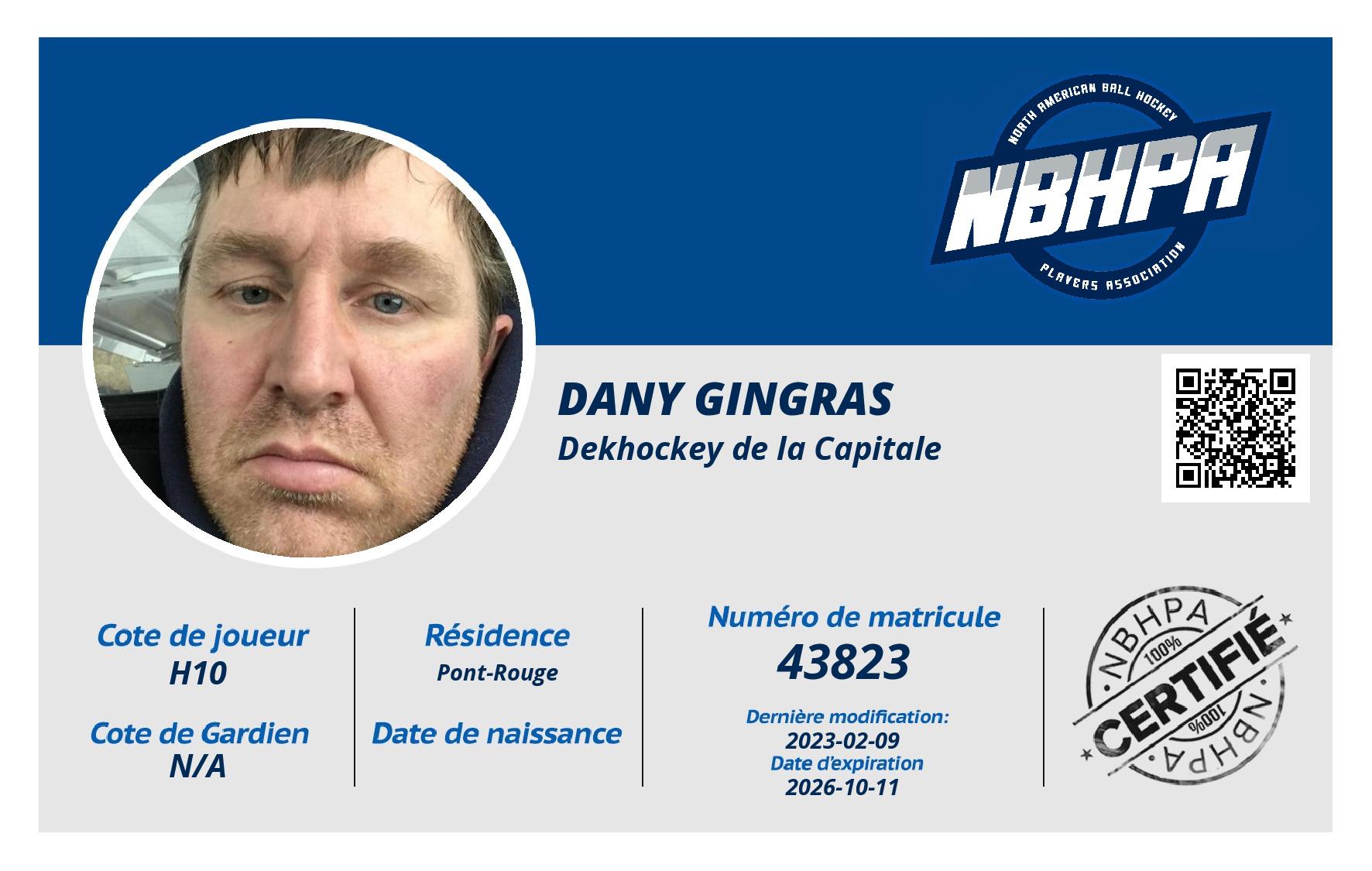 Dany Gingras
