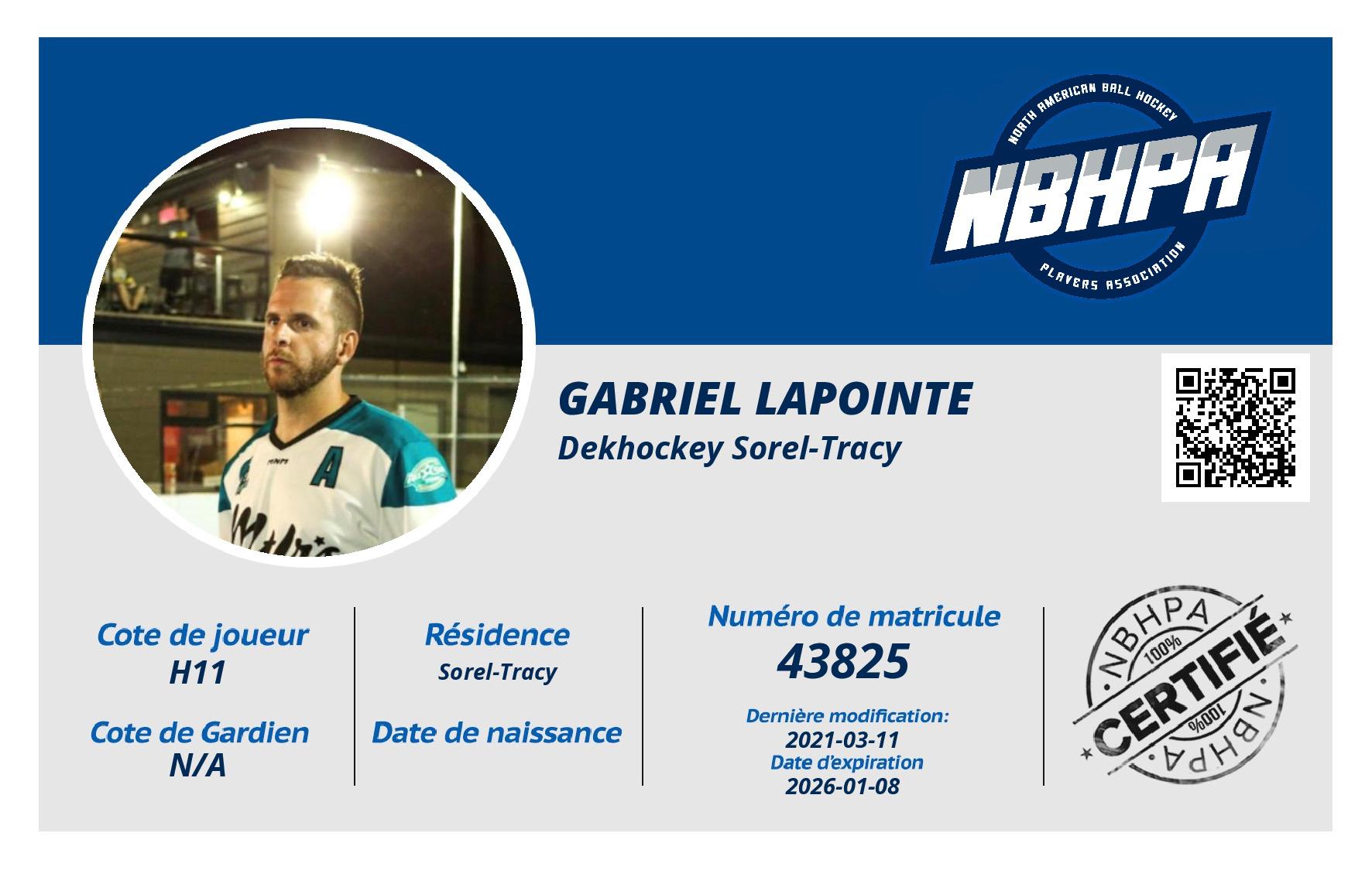 Gabriel Lapointe 