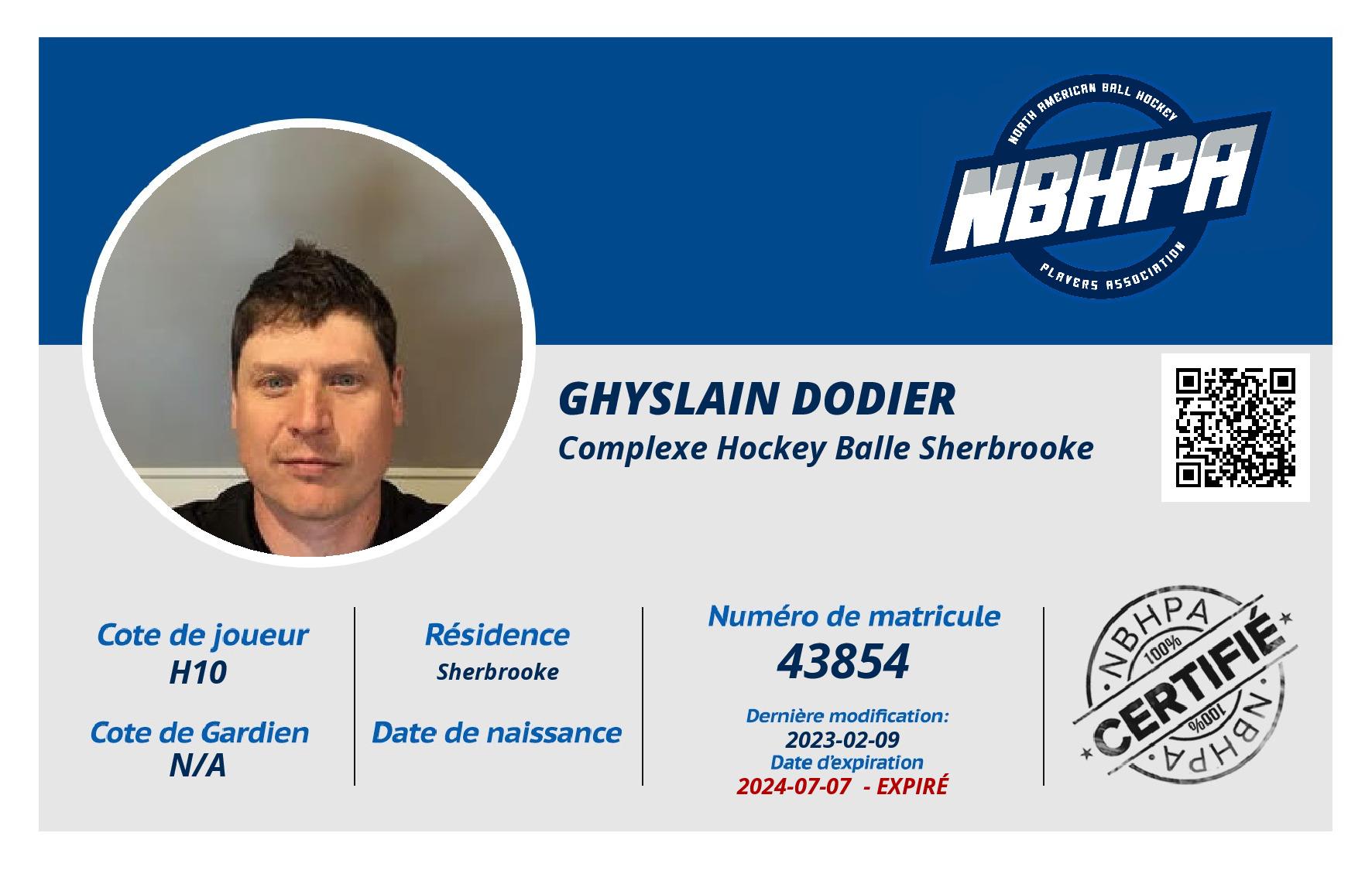 Ghyslain Dodier