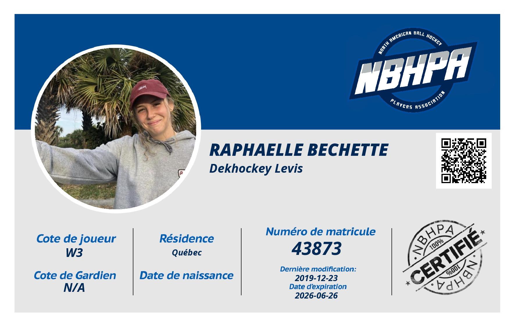 Raphaelle Bechette