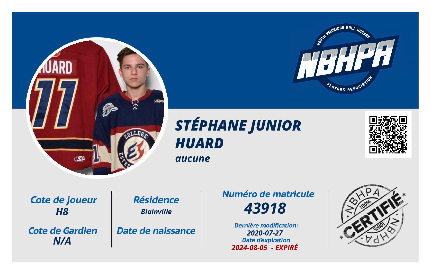 Stéphane Junior  Huard