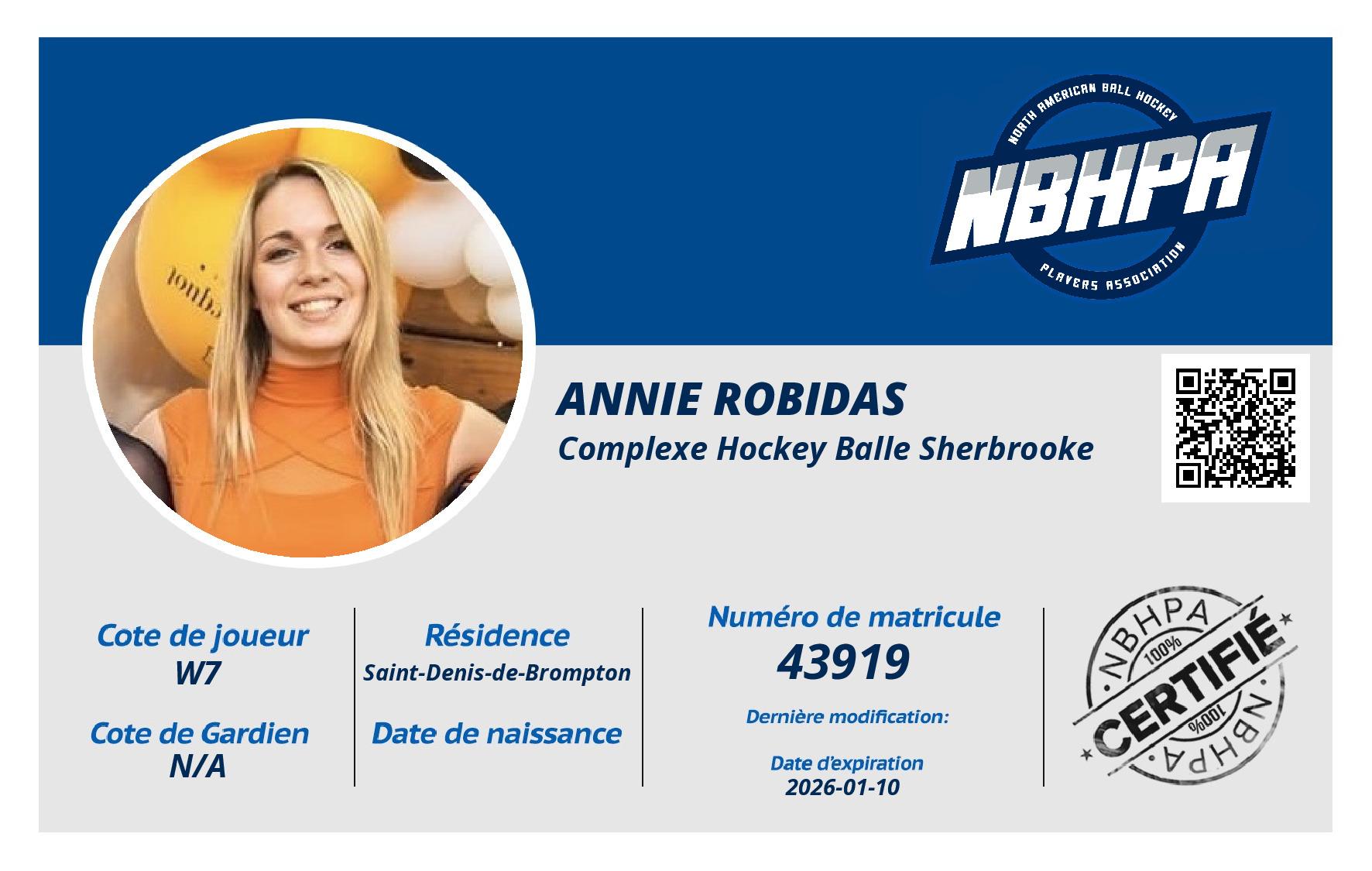 Annie Robidas