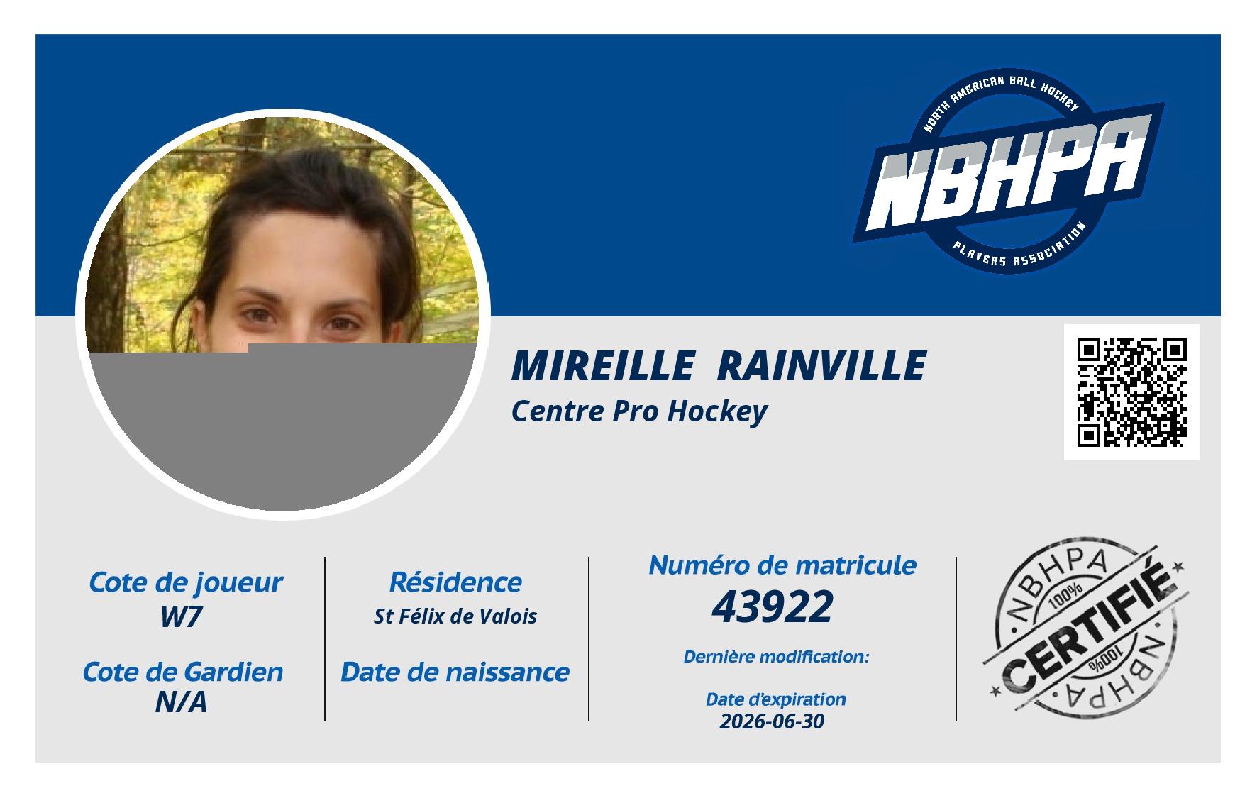 Mireille  Rainville 