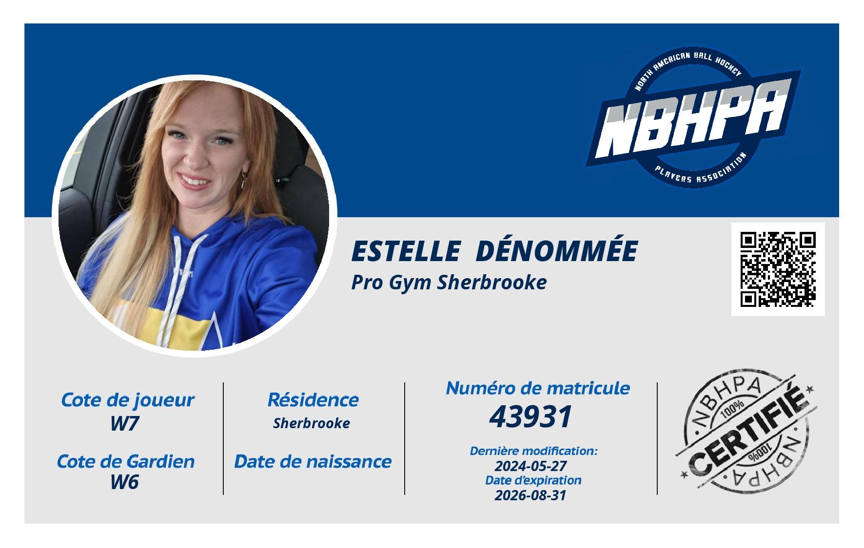 Estelle  Dénommée 