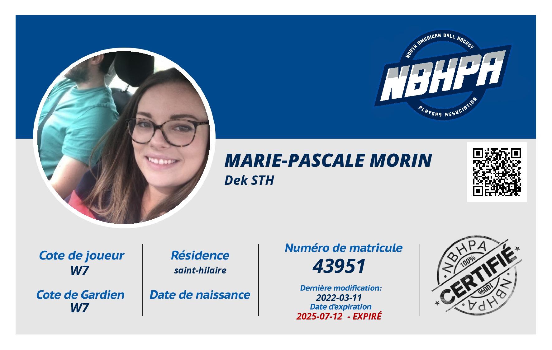 Marie-Pascale Morin