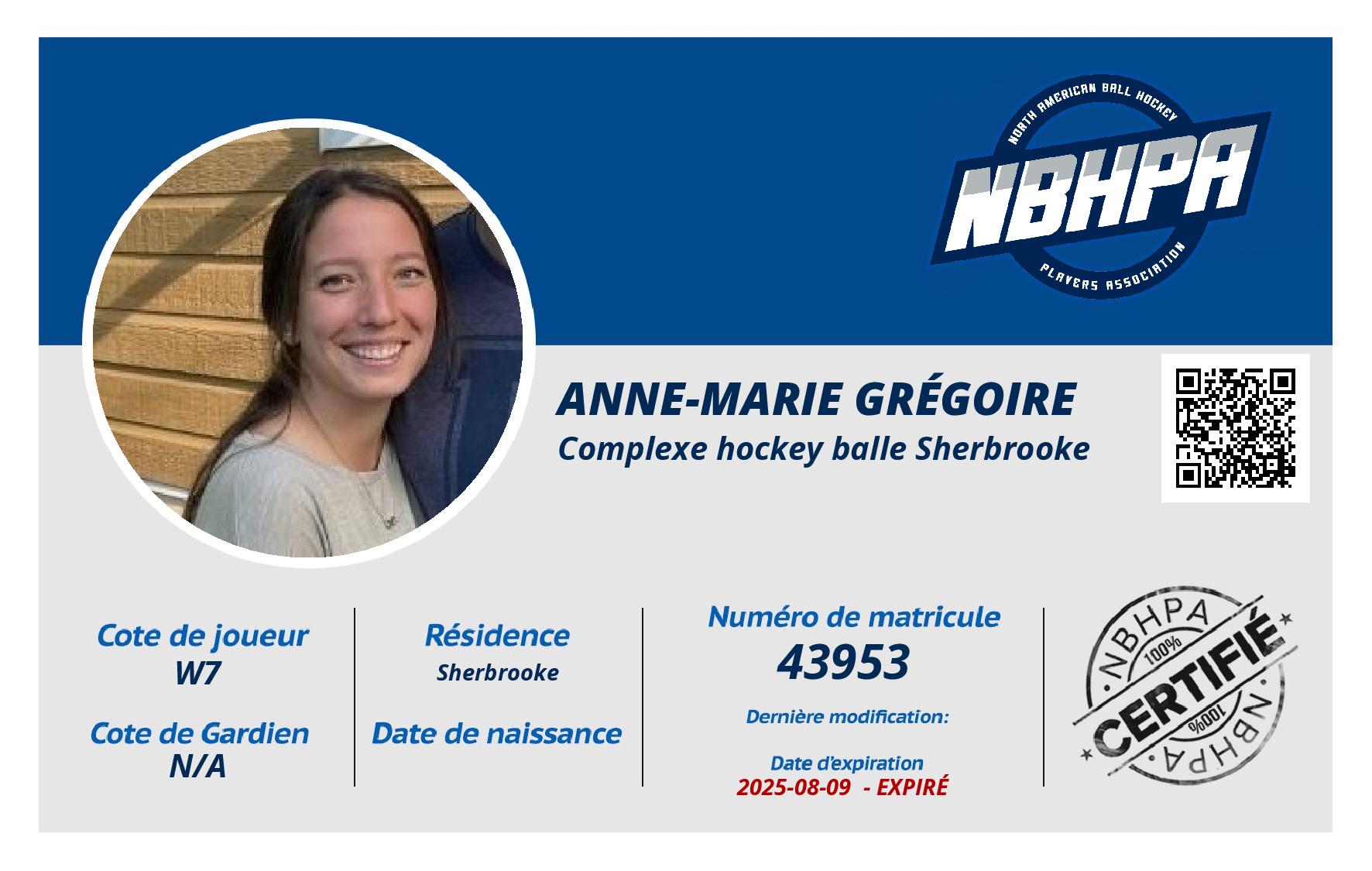 Anne-Marie Grégoire