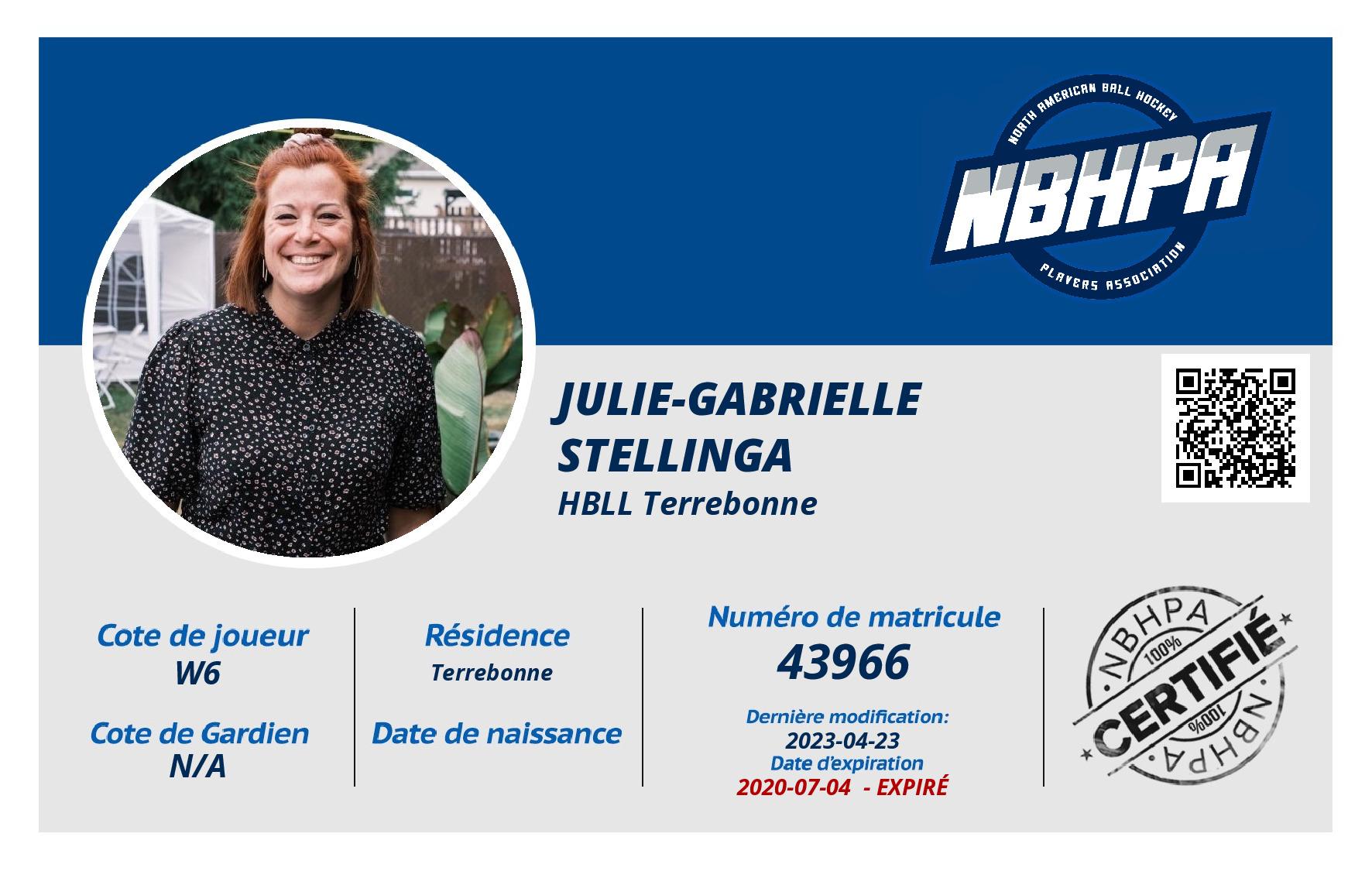 Julie-Gabrielle  Stellinga