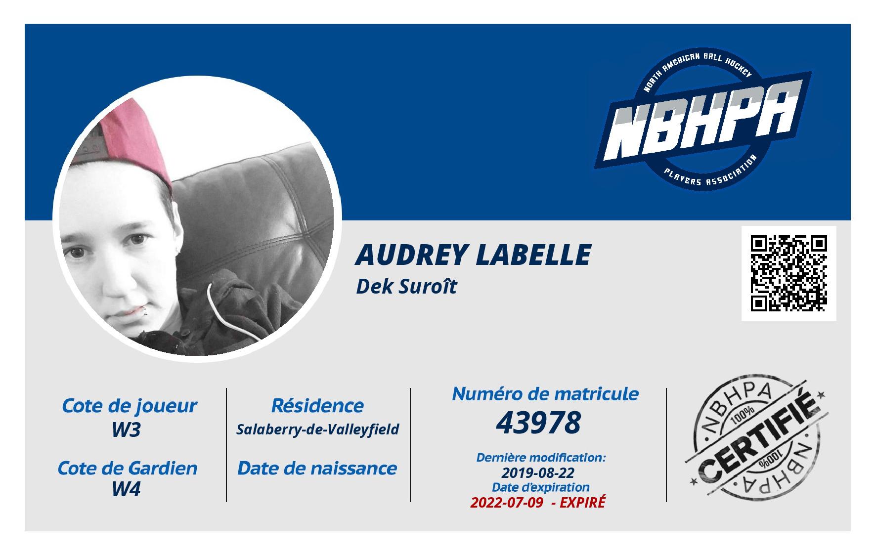 Audrey Labelle