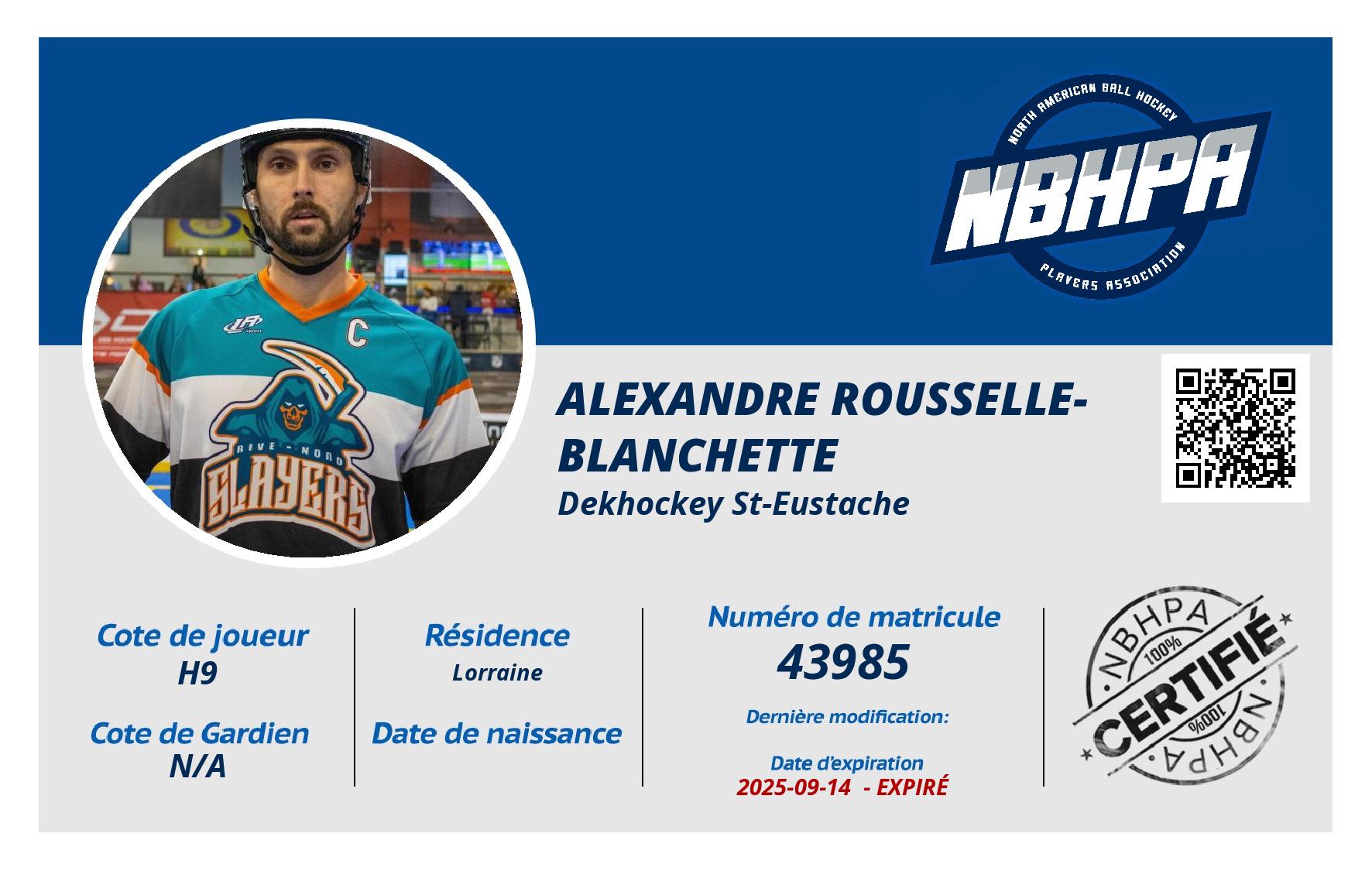 Alexandre Rousselle-Blanchette
