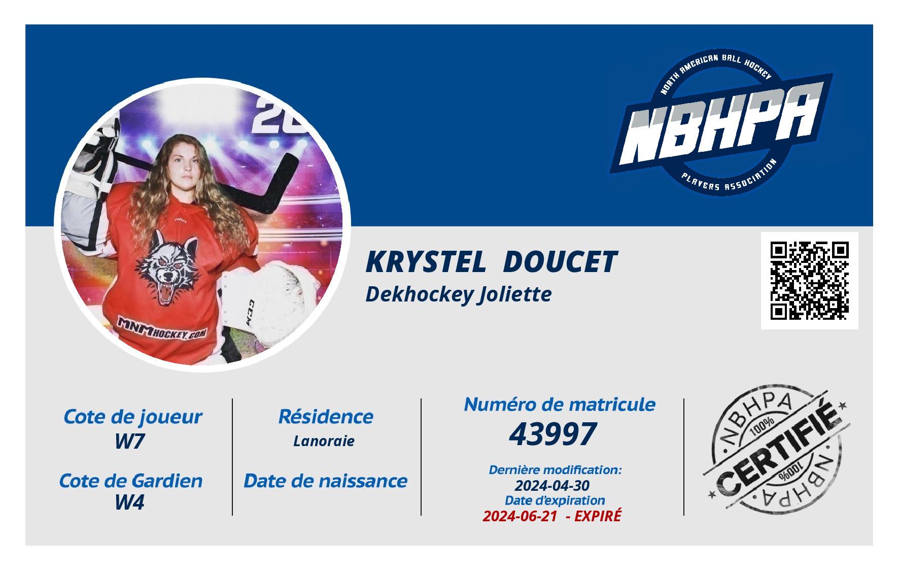 Krystel  Doucet 