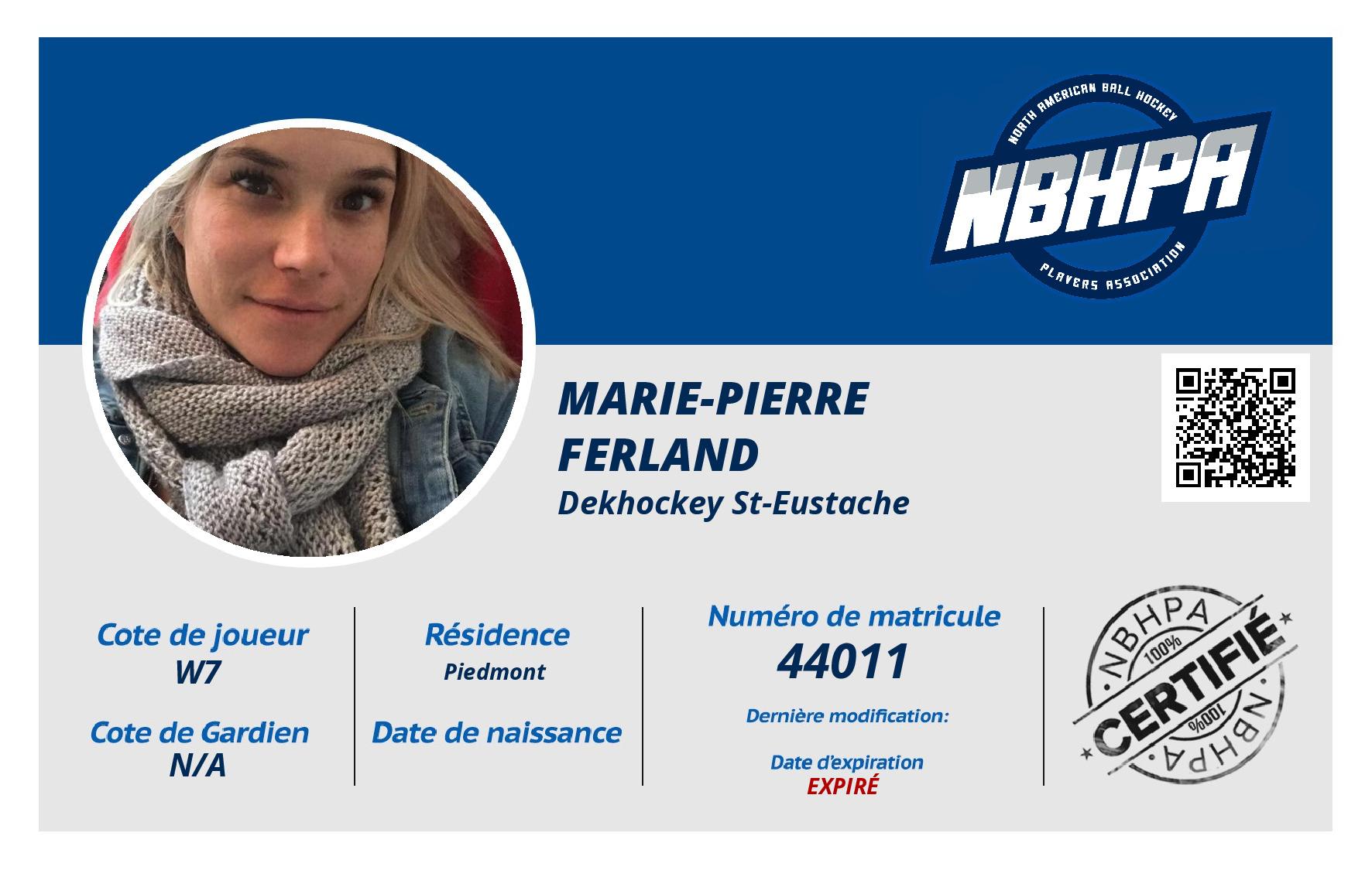 Marie-Pierre  Ferland