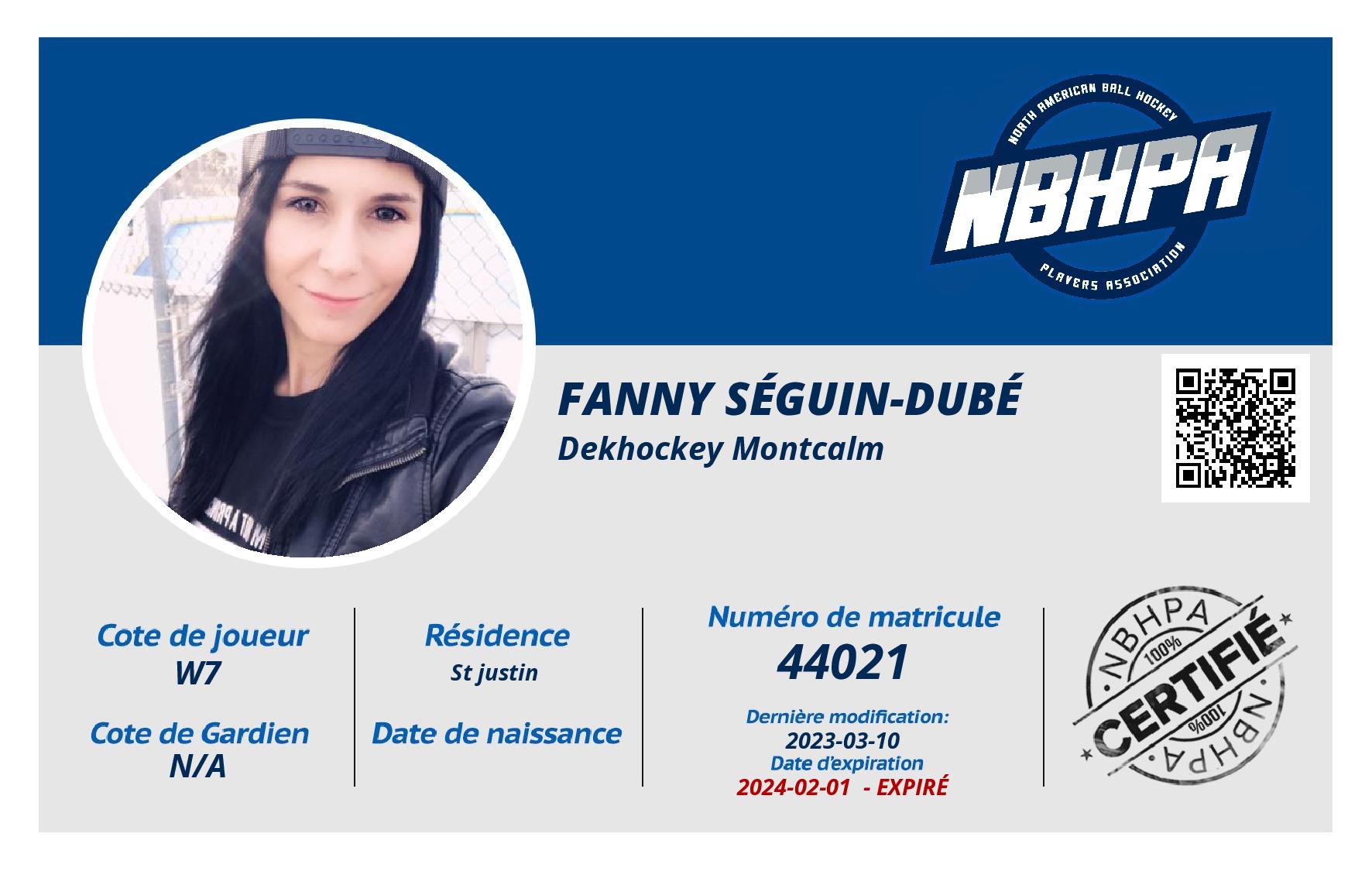 Fanny Séguin-Dubé