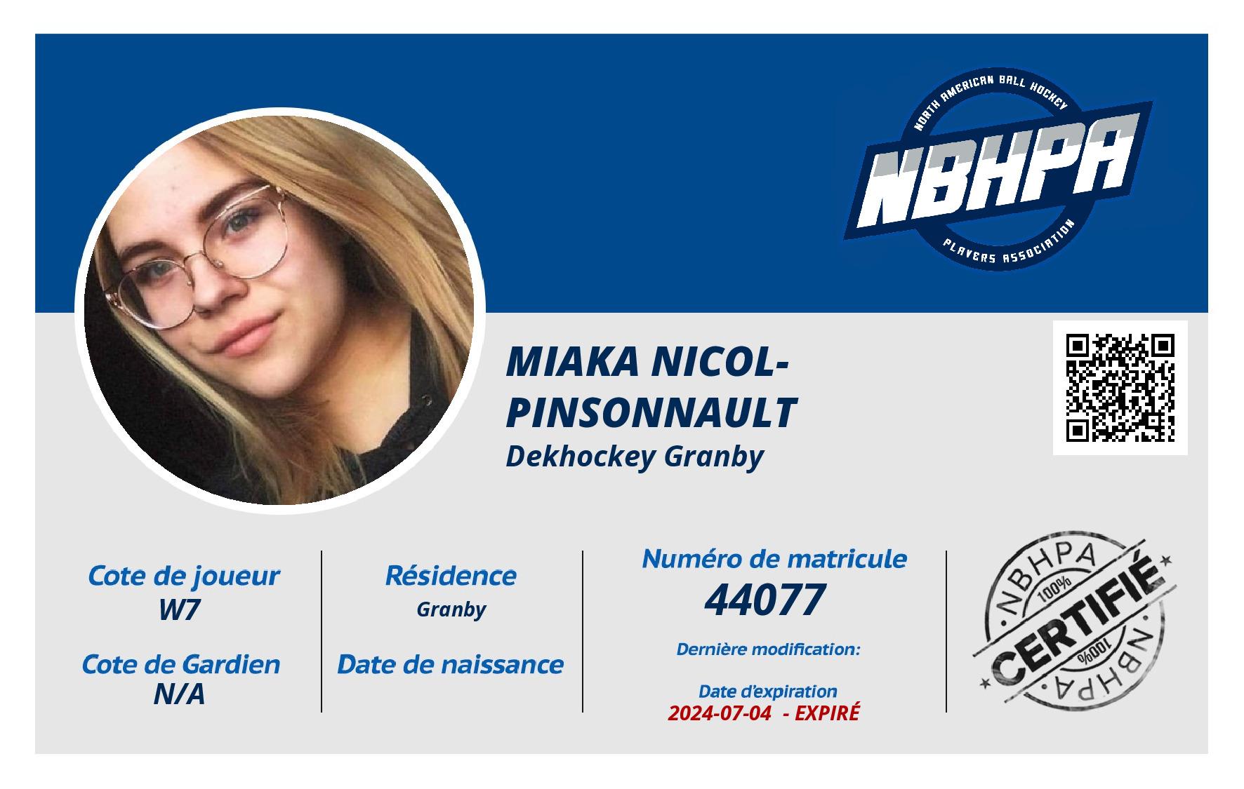 Miaka Nicol-Pinsonnault 