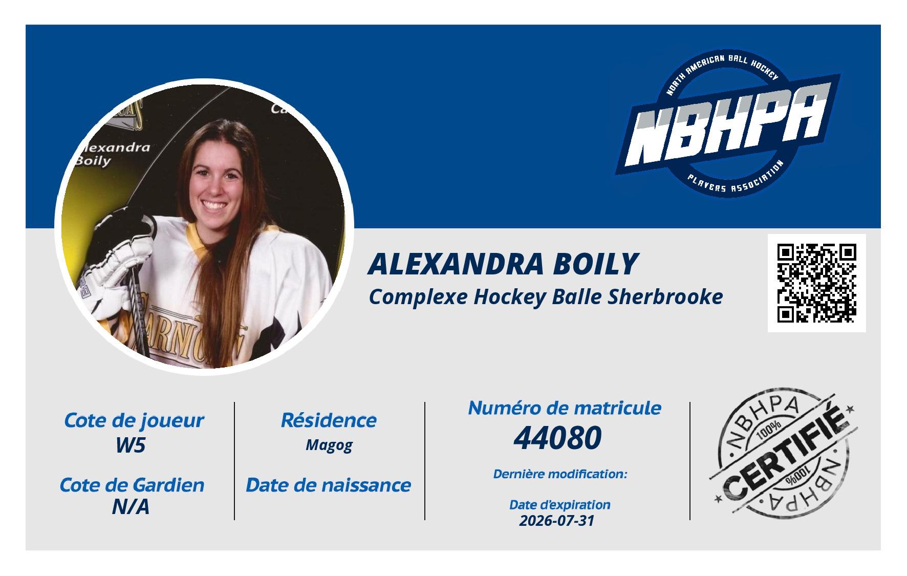 Alexandra Boily