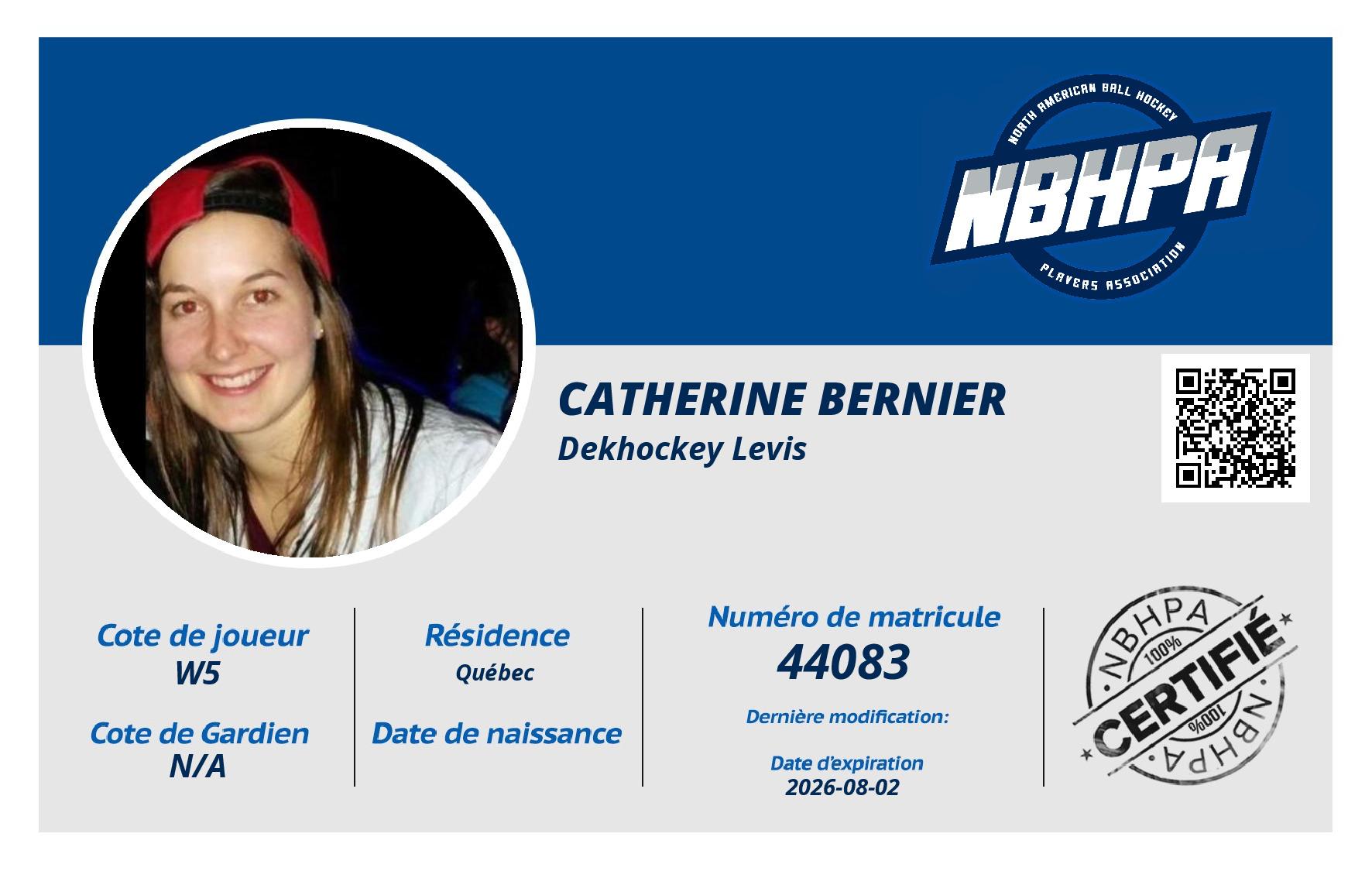 Catherine Bernier