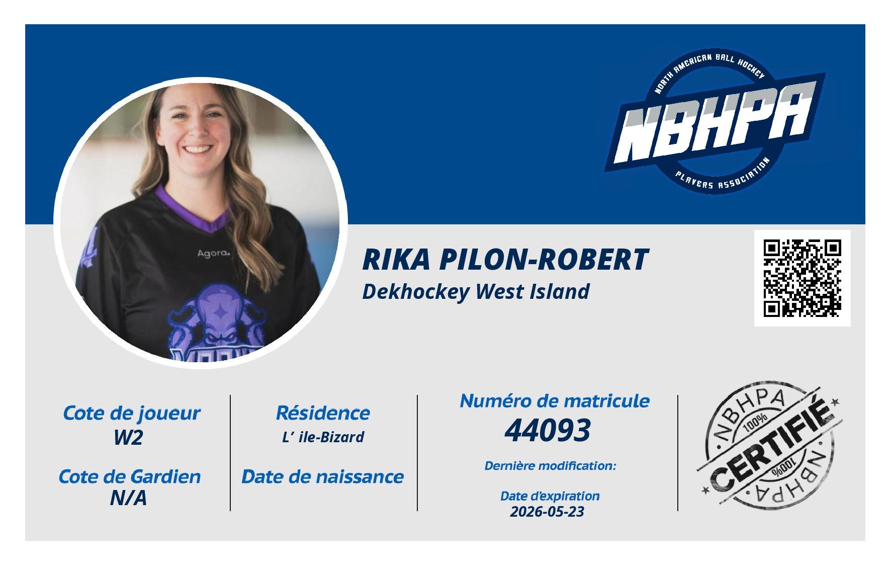 Rika Pilon-Robert
