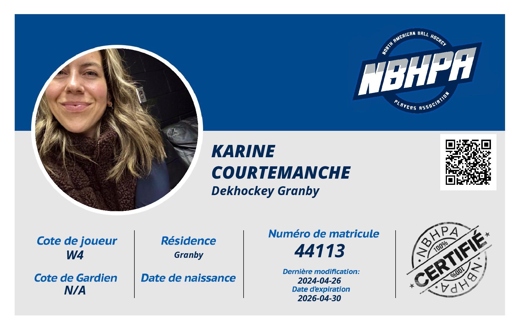 Karine Courtemanche