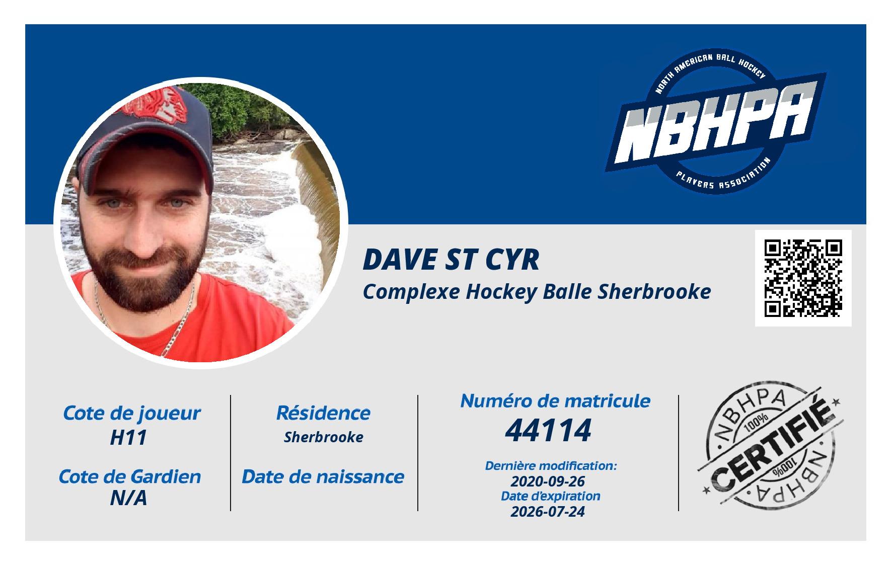 Dave St Cyr