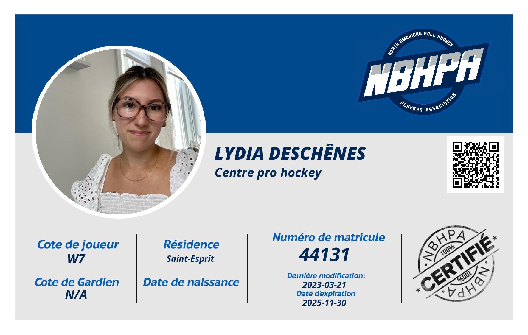 Lydia Deschênes