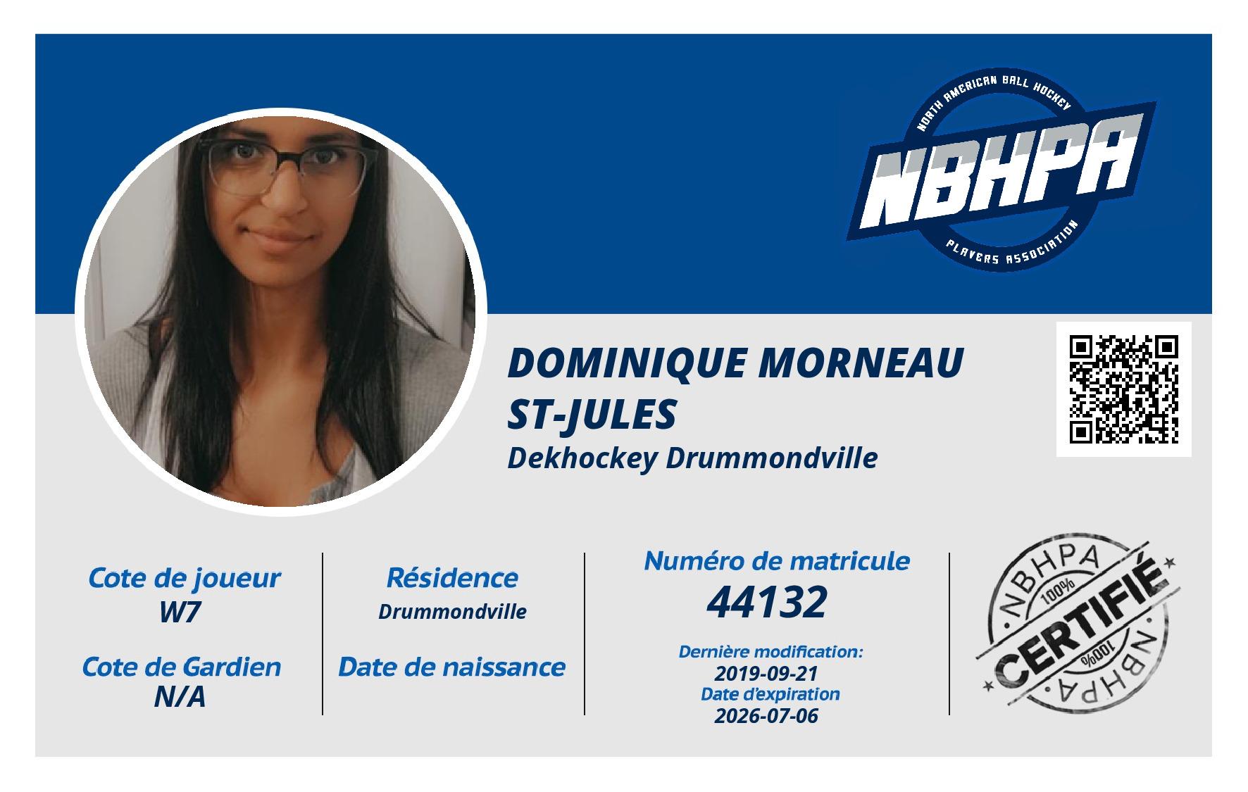 Dominique Morneau St-Jules