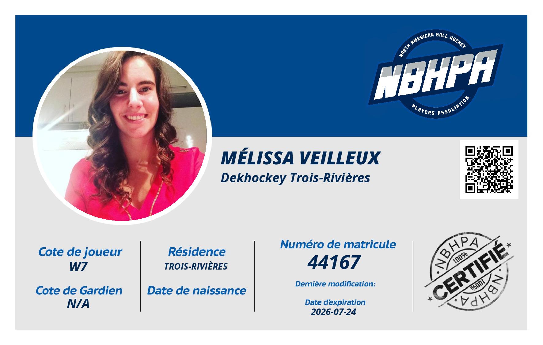 Mélissa Veilleux